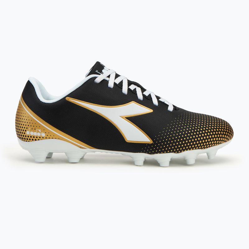 Herren Fußballschuhe Diadora Pichichi 7 MG14 blavk/weiß/gold 2