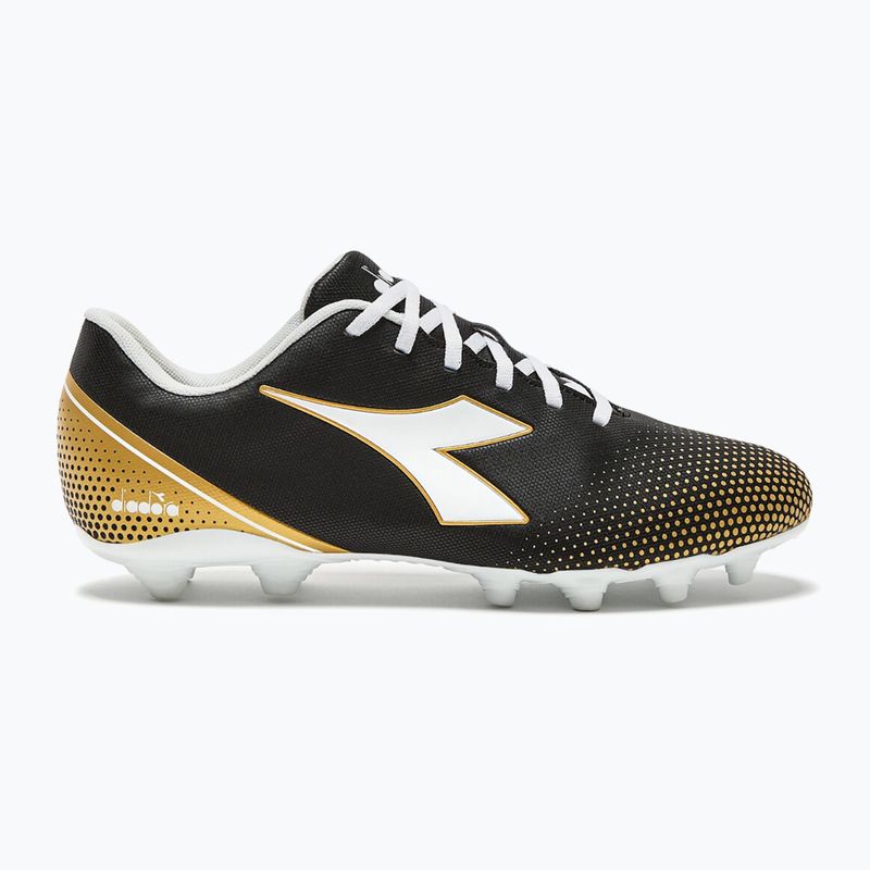 Herren Fußballschuhe Diadora Pichichi 7 MG14 blavk/weiß/gold 8