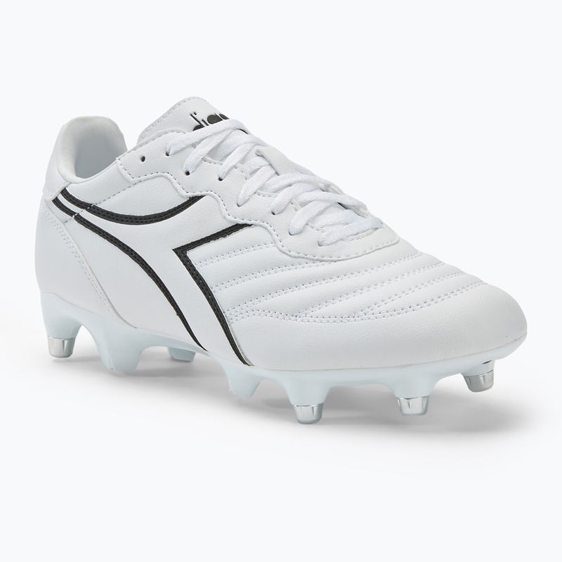 Herren Diadora Brasil R MPH Fußballschuhe weiß/schwarz