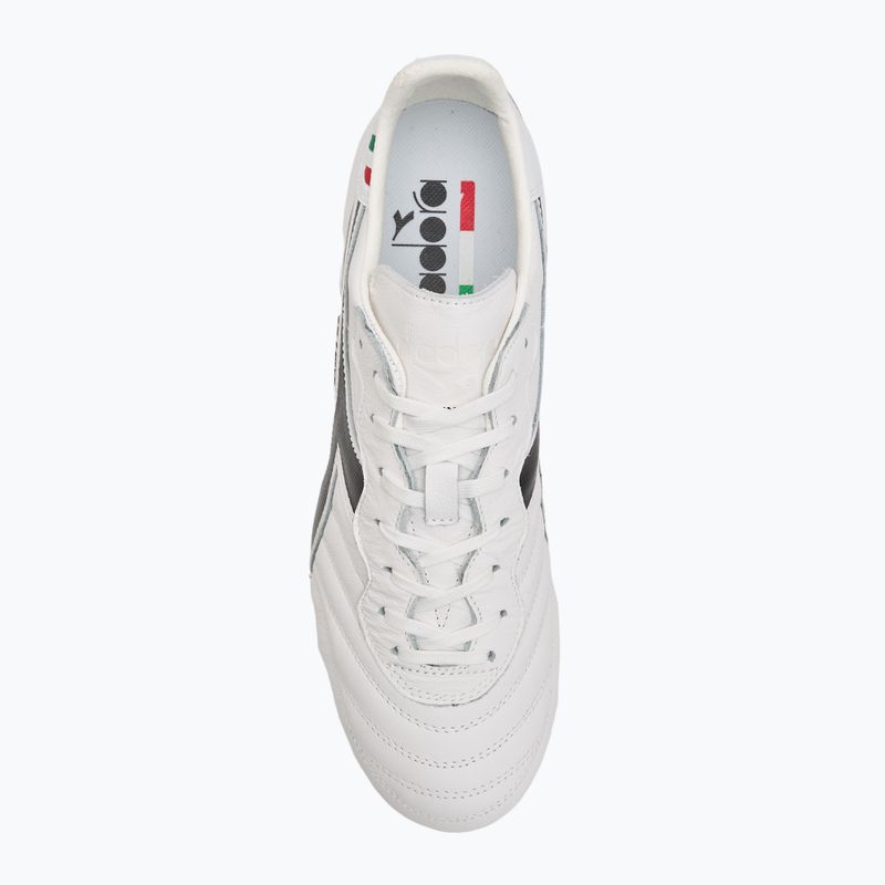 Herren Diadora Maximus ITA OG LT+ MDPU Fußballschuhe weiß/schwarz 5