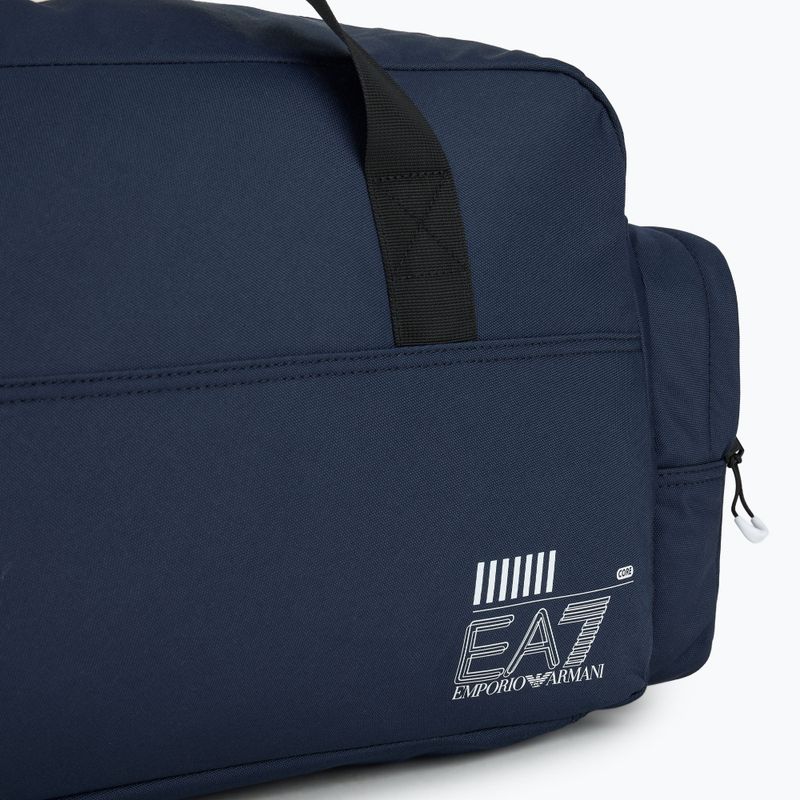 EA7 Emporio Armani Train Core marine/weißes Logo Sporttasche 5