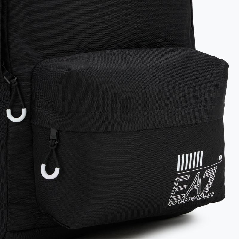 EA7 Emporio Armani Train Core 20 l schwarz/weiß Logo Urban Rucksack 5