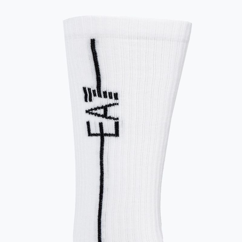 Socken EA7 Emporio Armani Train 2 pary white/black 3