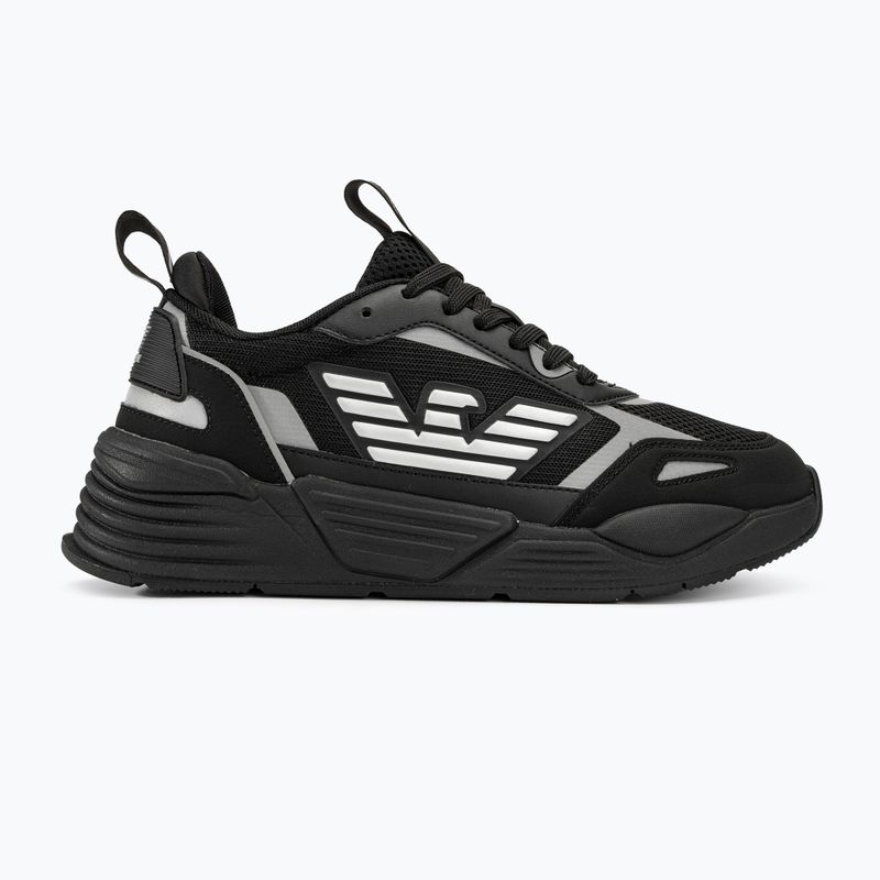 Schuhe EA7 Emporio Armani Ace Runner triple black/silver 2