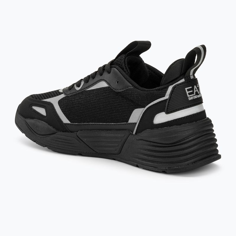 Schuhe EA7 Emporio Armani Ace Runner triple black/silver 3