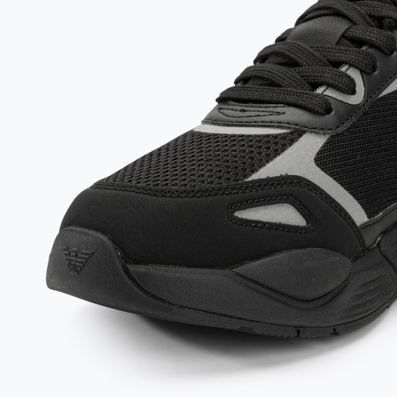 Schuhe EA7 Emporio Armani Ace Runner triple black/silver 7