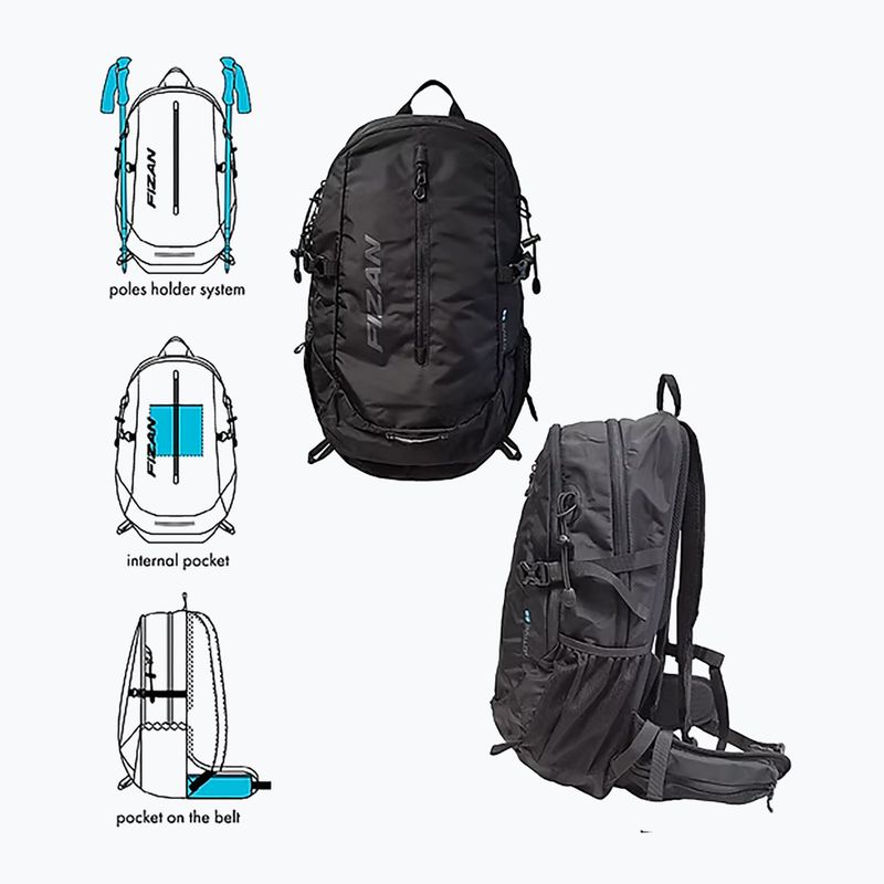 Wanderrucksack Fizan Active 28 l black 2