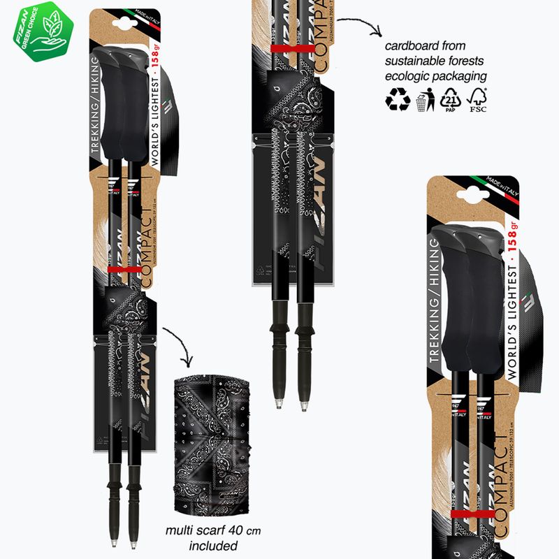 Trekkingstöcke Fizan Compact MS black 6