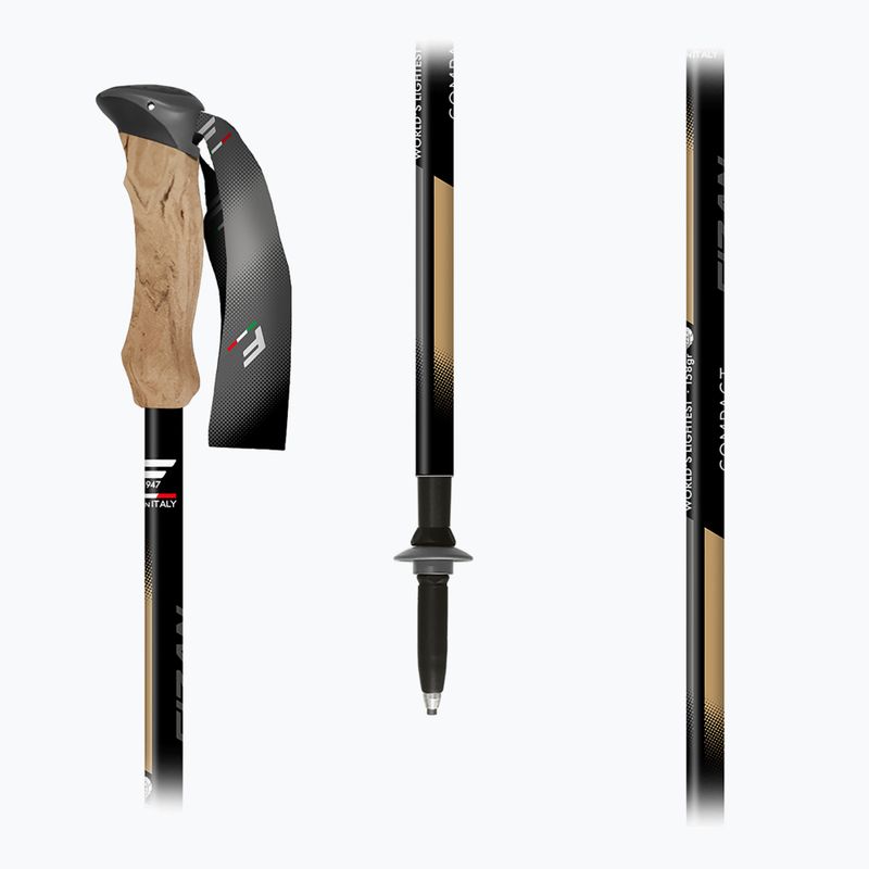 Trekkingstöcke  Fizan Compact Tech beige 5