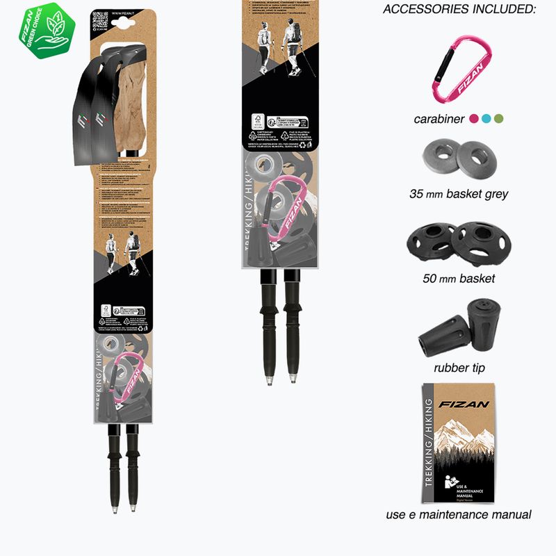 Trekkingstöcke  Fizan Compact grey 7
