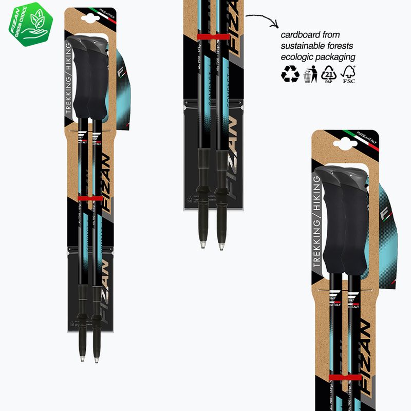 Trekkingstöcke  Fizan Compact Tech 4 light blue 6