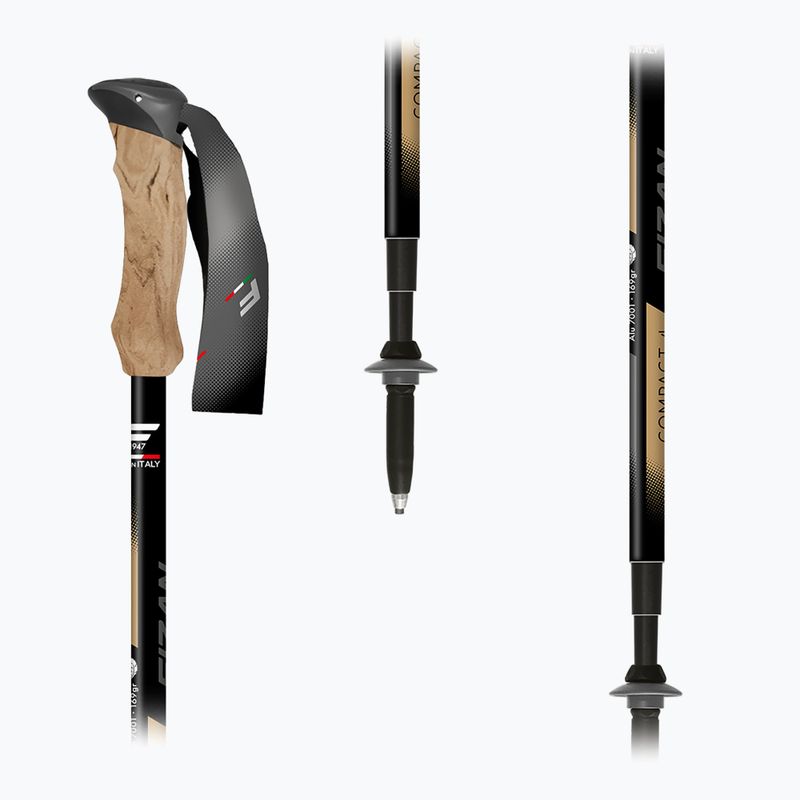 Trekkingstöcke  Fizan Compact Tech 4 beige 5