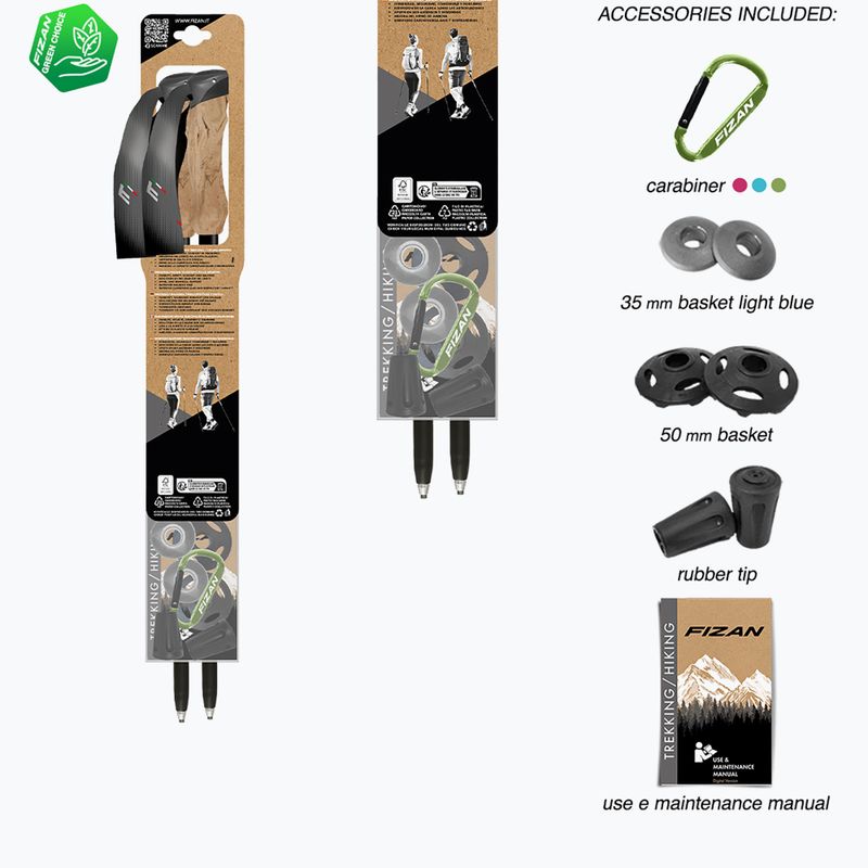 Trekkingstöcke  Fizan Compact Tech 4 beige 7