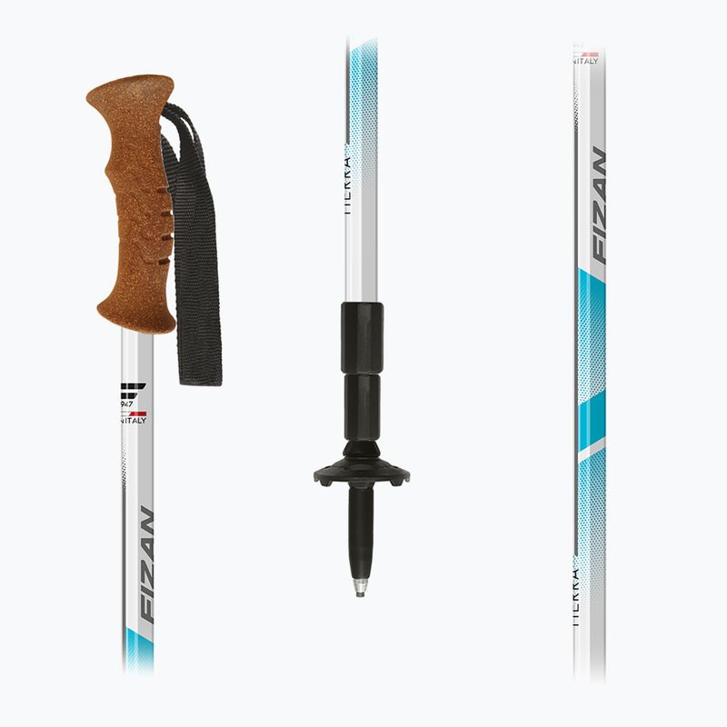 Trekkingstöcke Fizan Tierra light blue 5