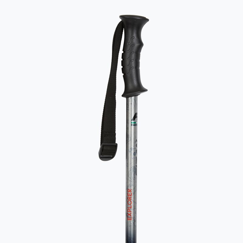 Trekkingstöcke  Fizan Explorer beige/red 2