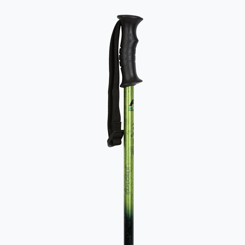 Trekkingstöcke  Fizan Explorer lime/grey 2