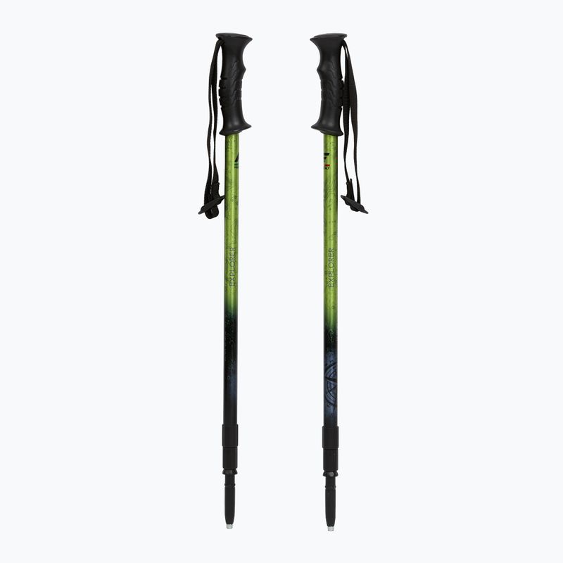 Trekkingstöcke  Fizan Explorer lime/grey 5