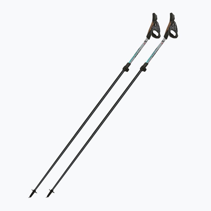 Nordic-Walking-Stöcke Fizan Tekno Impulse grey