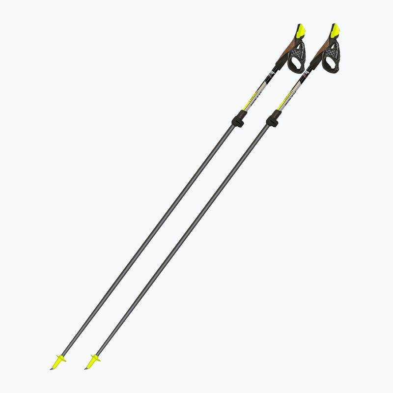 Nordic-Walking-Stöcke Fizan Carbon Pro yellow