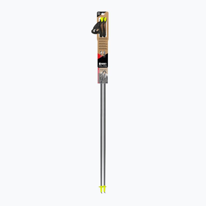 Nordic-Walking-Stöcke Fizan Carbon Pro yellow 4