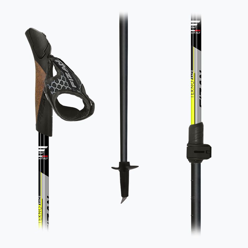 Nordic-Walking-Stöcke Fizan Tekno yellow 5