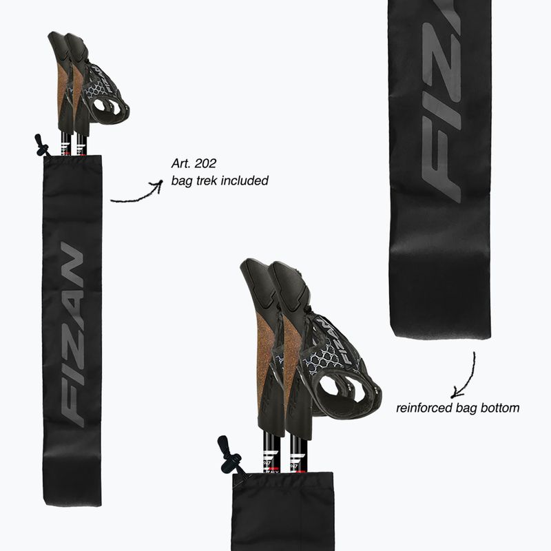 Nordic-Walking-Stöcke Fizan R-Evolution Pro red 5