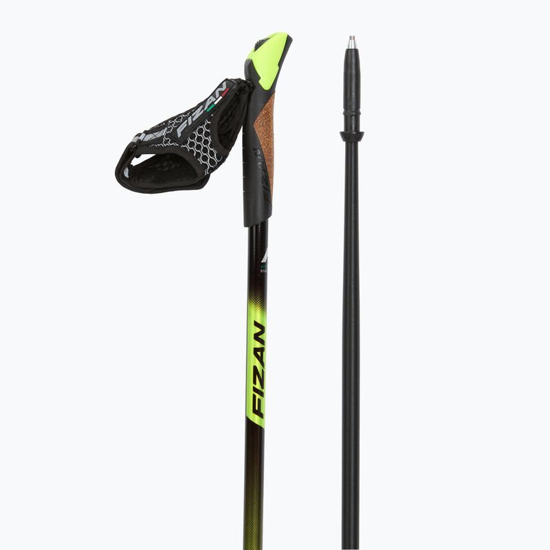 Nordic-Walking-Stöcke Fizan Speed yellow 3