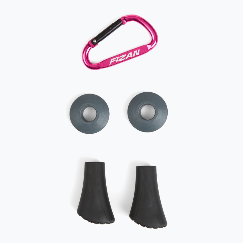 Nordic-Walking-Stöcke Fizan Speed black 7