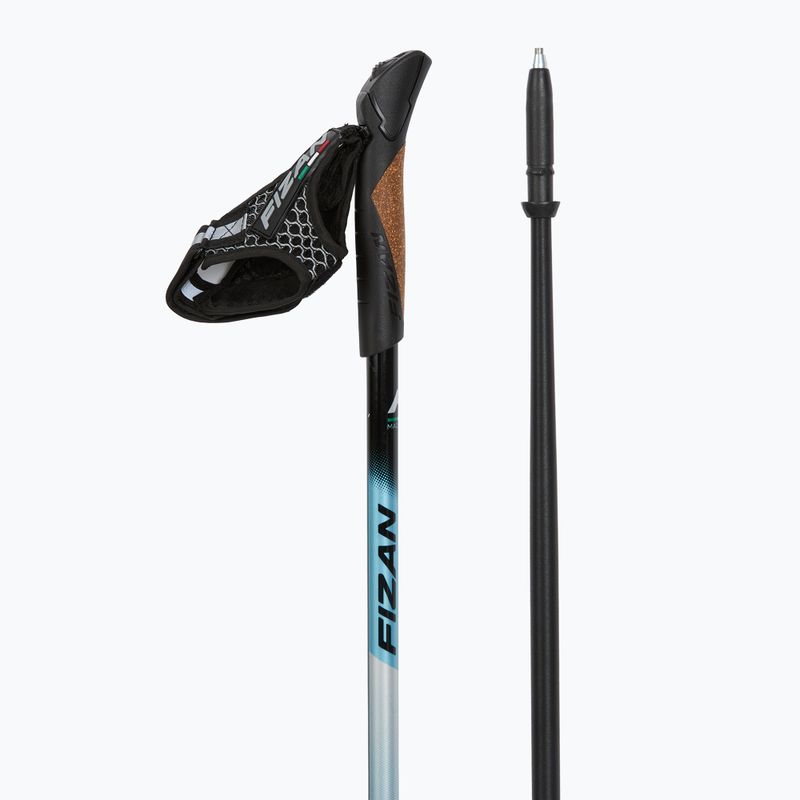 Nordic-Walking-Stöcke Fizan Speed light blue 3