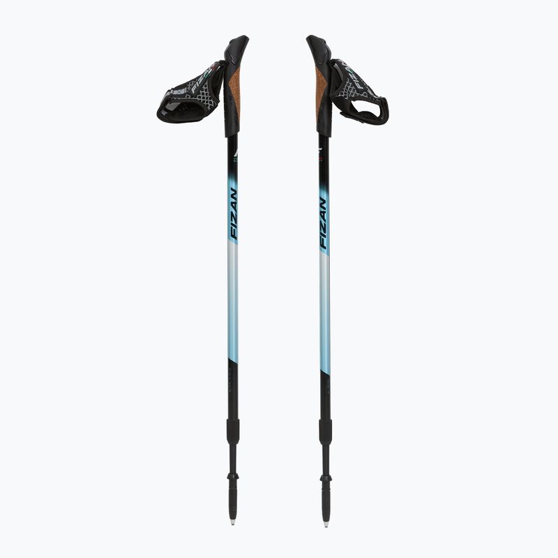 Nordic-Walking-Stöcke Fizan Speed light blue 5