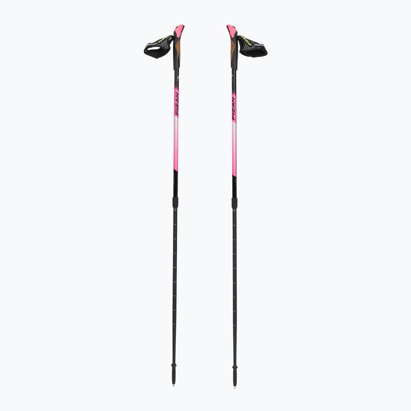 Nordic-Walking-Stöcke Fizan Speed pink