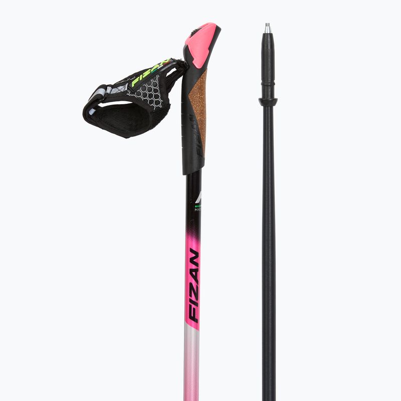 Nordic-Walking-Stöcke Fizan Speed pink 3