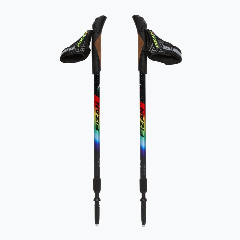 Nordic-Walking-Stöcke Fizan Speed Junior rainbow 5