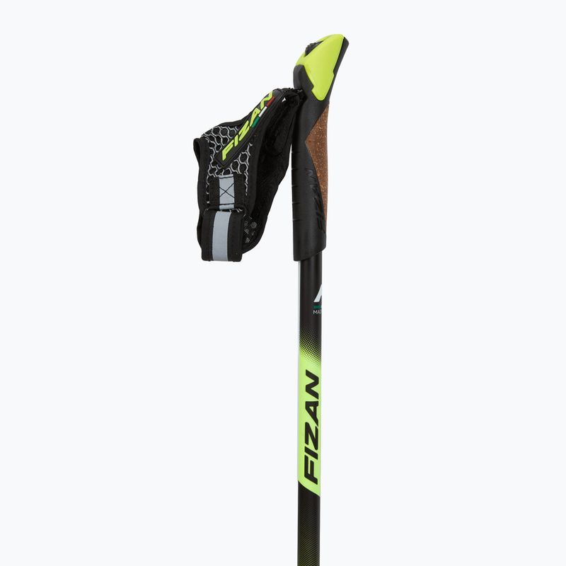 Nordic-Walking-Stöcke Fizan Carbon Race yellow 2