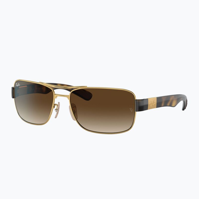 Sonnenbrille Ray-Ban RB3522 arista gold/brown 4