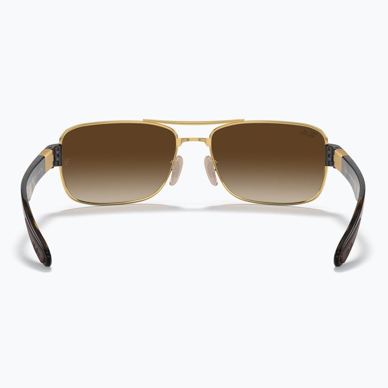Sonnenbrille Ray-Ban RB3522 arista gold/brown 5