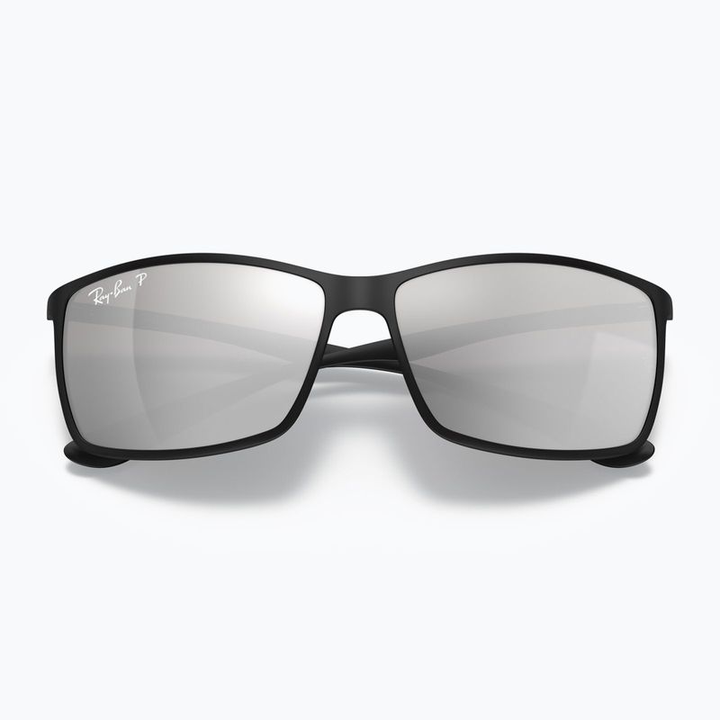 Sonnenbrille Ray-Ban RB4179 Liteforce matte black/silver polarized 3