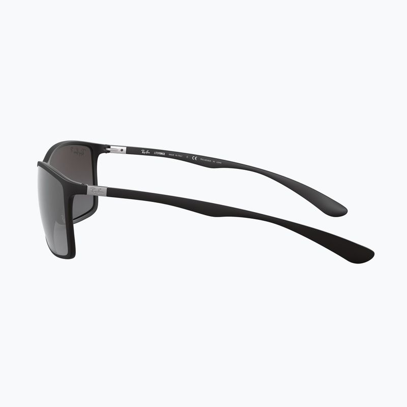 Sonnenbrille Ray-Ban RB4179 Liteforce matte black/silver polarized 7