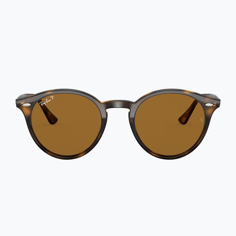 Sonnenbrille Ray-Ban RB2180 light havana/brown polarized 2