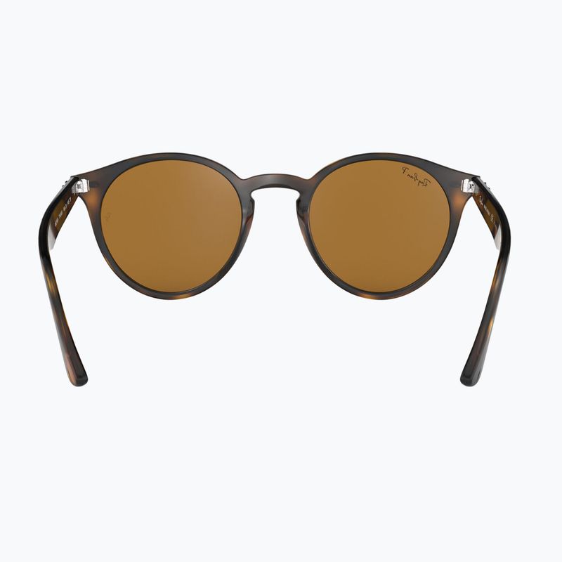Sonnenbrille Ray-Ban RB2180 light havana/brown polarized 5