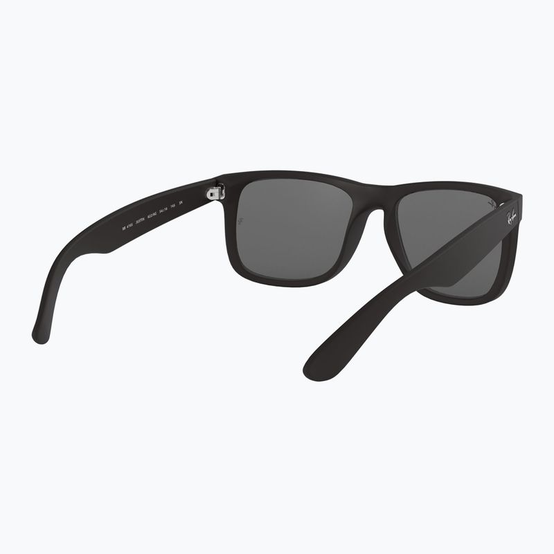 Sonnenbrille Ray-Ban Justin Classic matt black/silver grey mirror 6