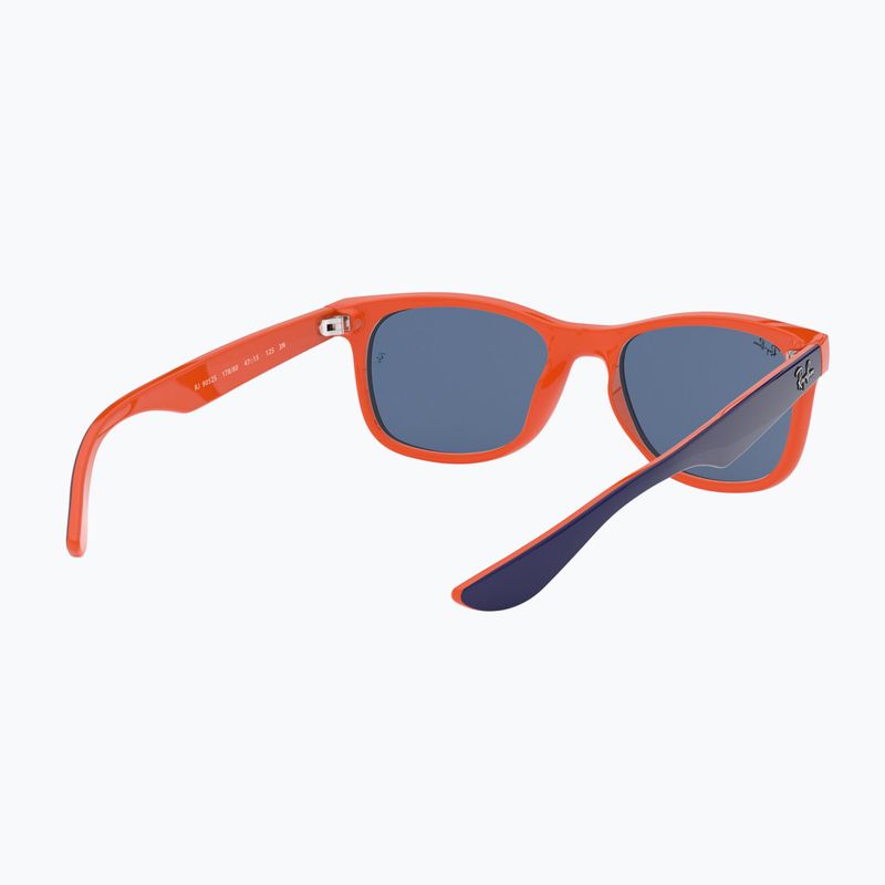 Kinder-Sonnenbrille Ray-Ban New Wayfarer matte black/blue 6