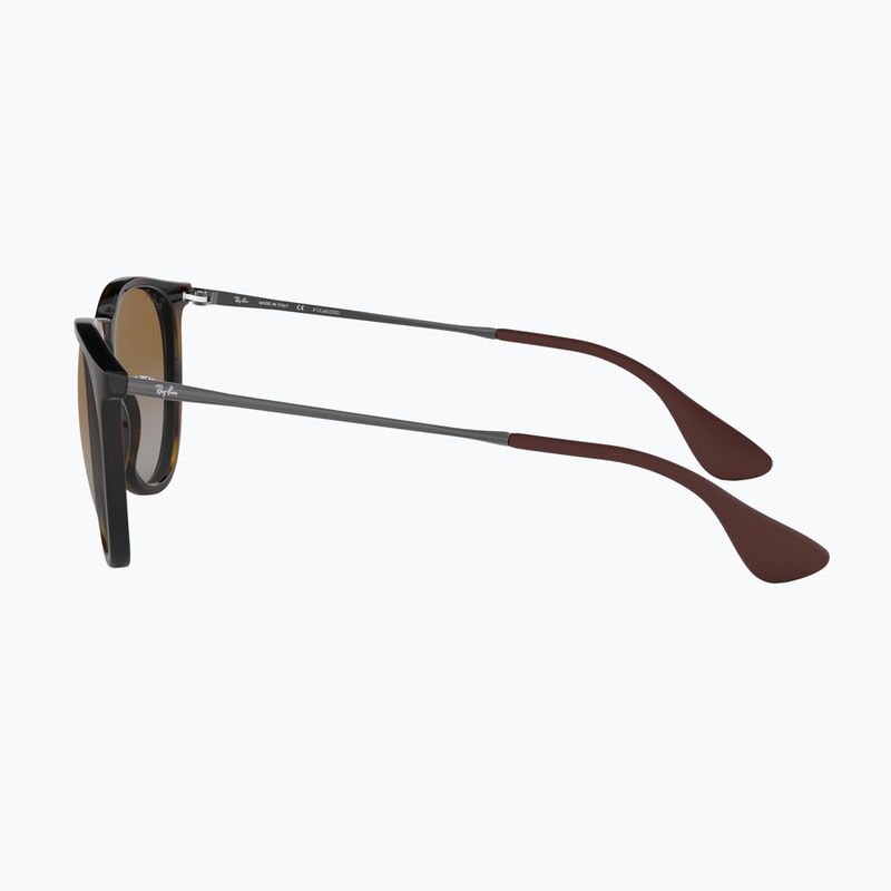 Sonnenbrille Ray-Ban Erika Classic light havana/brown polarized 7