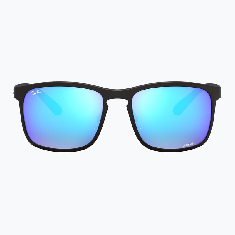 Sonnenbrille Ray-Ban Rb4264 Polarized+ Lenses matte black/silver polarized+ 2