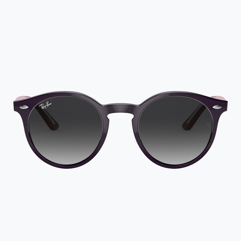 Kinder-Sonnenbrille Ray-Ban RB9064S polished violet/grey gradient 2