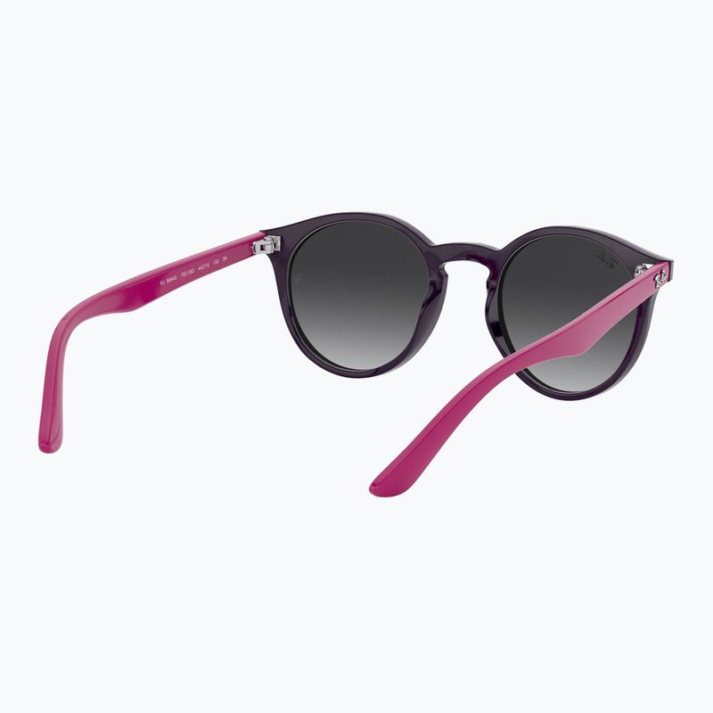 Kinder-Sonnenbrille Ray-Ban RB9064S polished violet/grey gradient 6