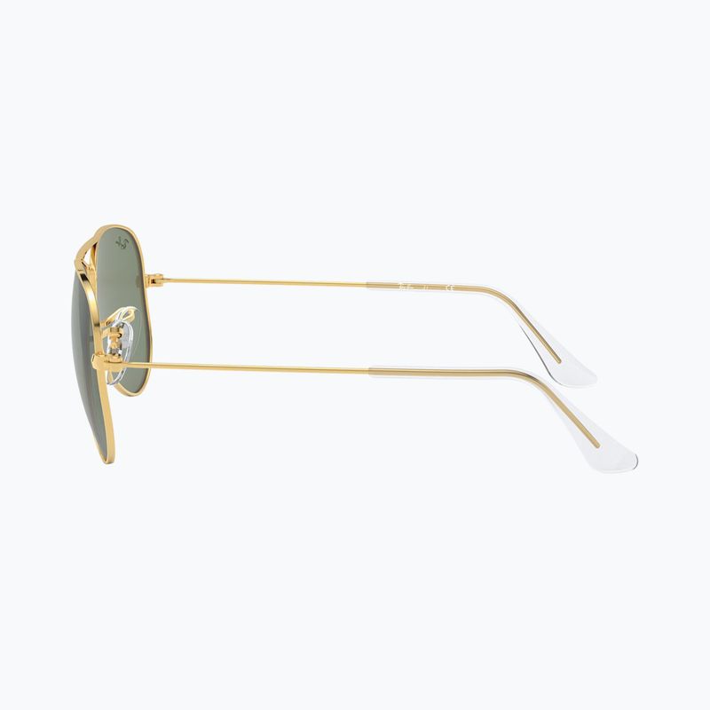 Kinder-Sonnenbrille Ray-Ban Aviator arista gold/dark green 7