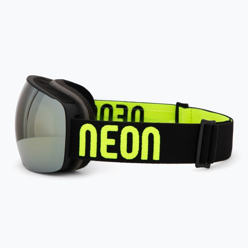 Skibrille Neon Beam black/yellow/mirror bronze 4