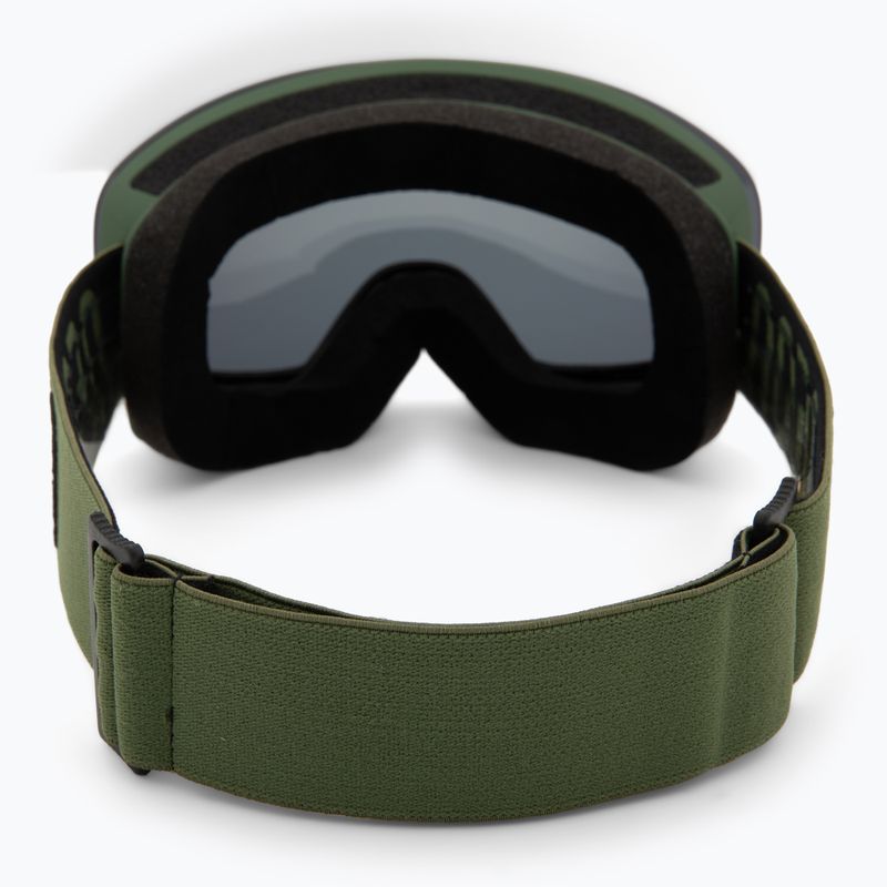 Skibrille Neon Light army green/mirror bronze 3