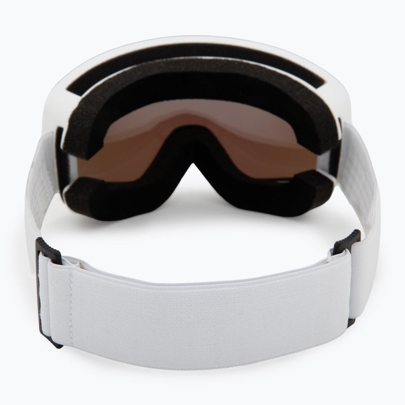 Skibrille Neon Force Otg white/white/mirror steel 3